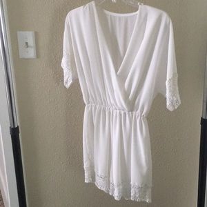 White romper